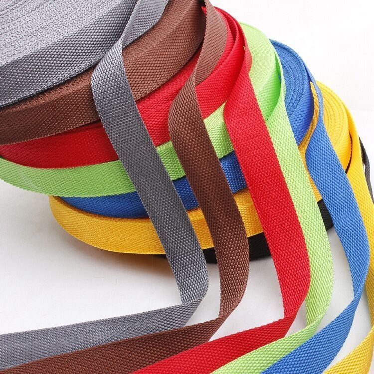 High Strength PP Webbing Belt Custom Colorful Polypropylene Straps for Shoe Manufacturing